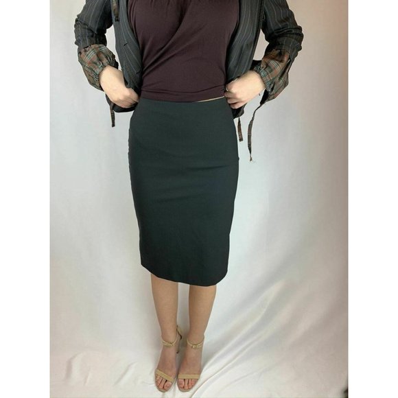 Dolce & Gabbana Black Pencil Skirt